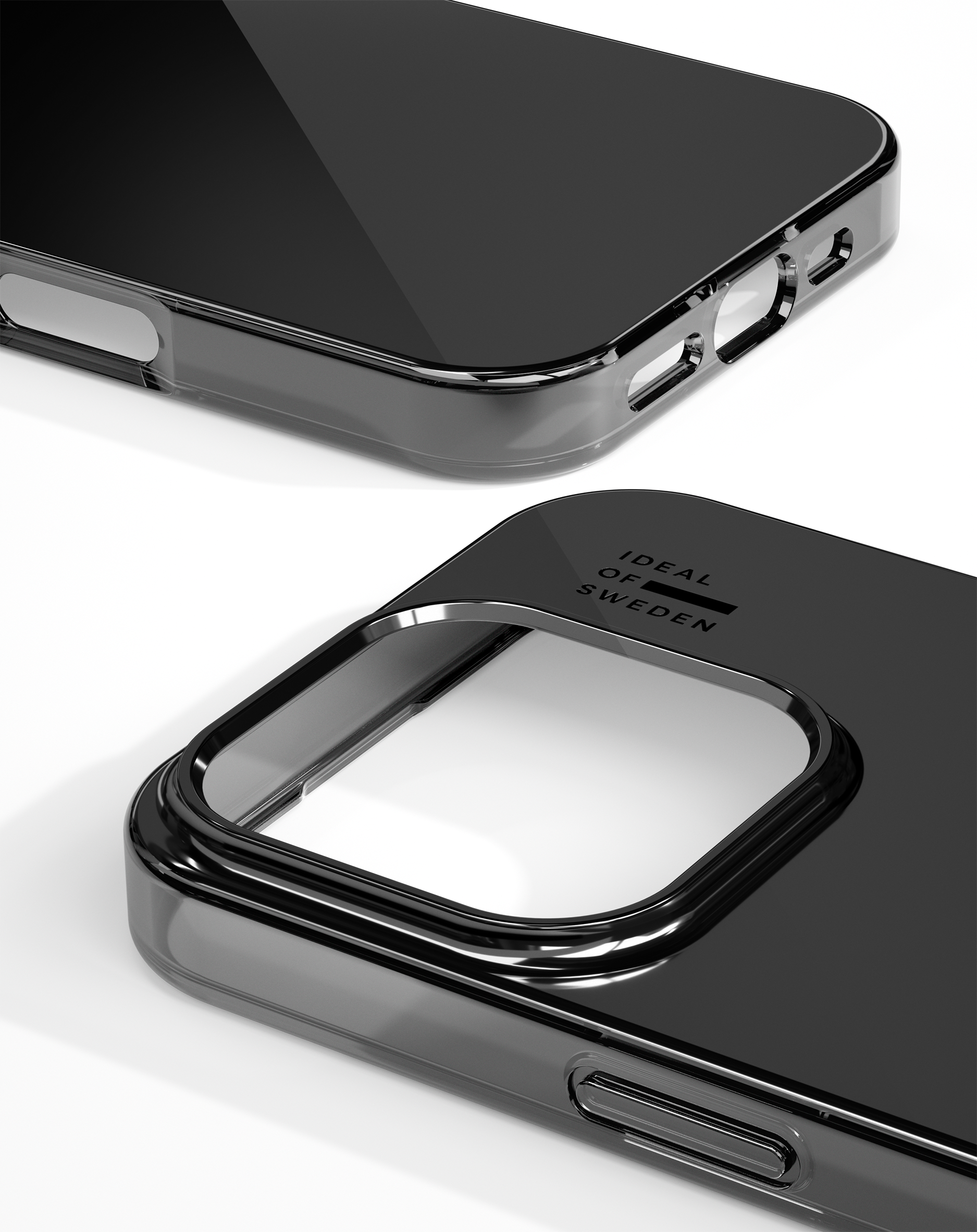 iPhone 16 Pro Max MagSafe Hardcase Hülle Mirror Case Recycled (IDMRCMS-I2467P-485) - Schwarz