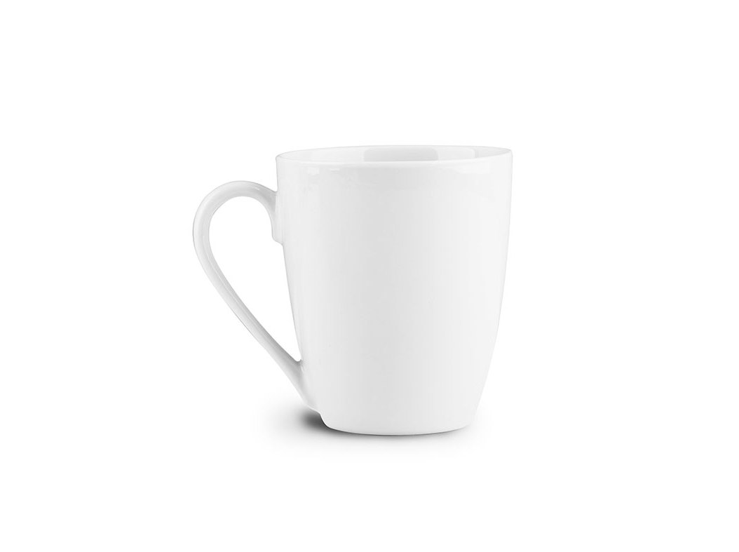 CANECA OLYMPIA ACTUEL BRANCO PORCELANA 350ML
