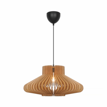 Nordlux hanglamp Manago naturel hout 40W - E27