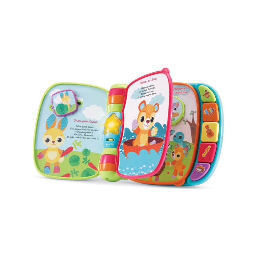 Super livre Enchanté des Baby Loulous - Bleu - Ecru