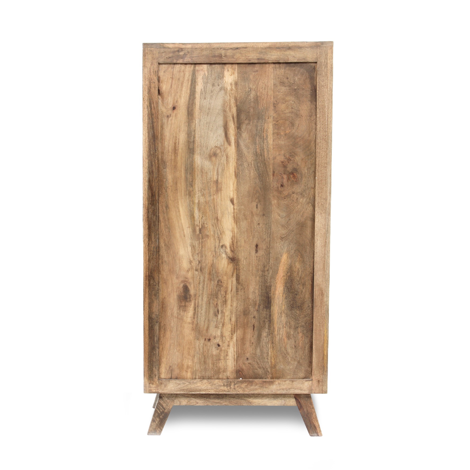 Kommode 'Fleurs I', 5 Schubladen, weiß, T 38 cm, B 58 cm, H 125 cm von fischer's lagerhaus