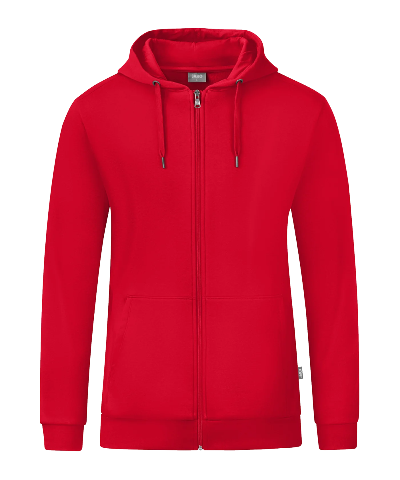 JAKO Organic Kapuzenjacke Rot F100