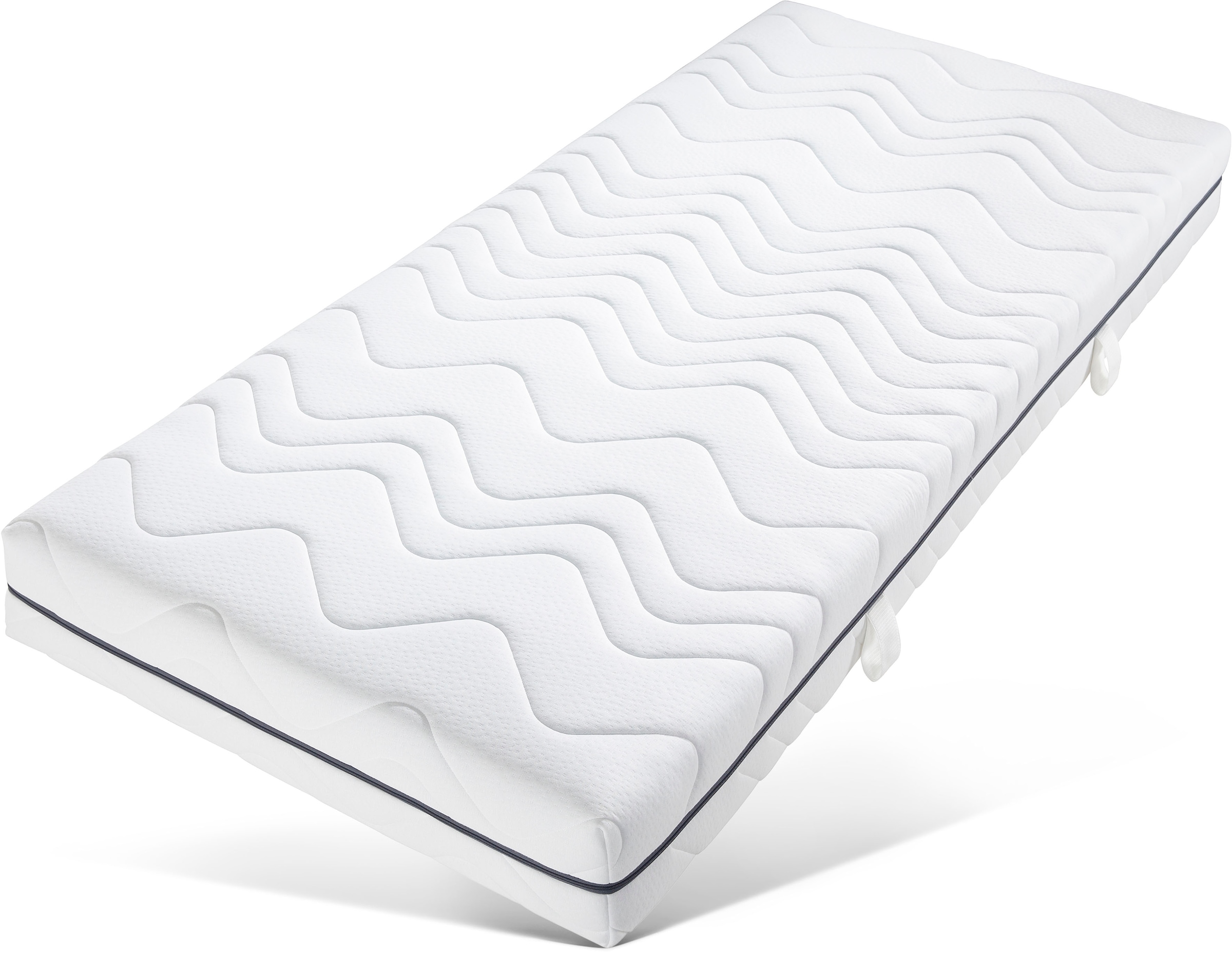 fan Taschenfederkernmatratze »Tulani, Matratze in 90x200 cm, 140x200 cm und weiteren Grössen« 24 cm hoch 530 Federn 1 Stk. tlg. 530 Federn bei Gr. 100x200 cm - atmungsaktive Matratze
