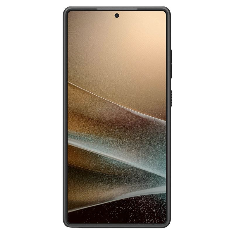 Samsung Galaxy S25 Ultra Liquid Air Case Gummi Hülle (ACS08953) - Schwarz (Matt)