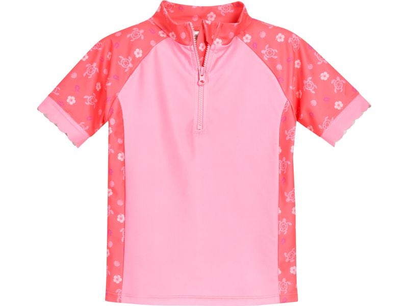 Playshoes UV-Badebekleidungsset kurzarm Hawaii Koralle Gr. Kurzärmliger Bade-Set mit UV-Schutz 50