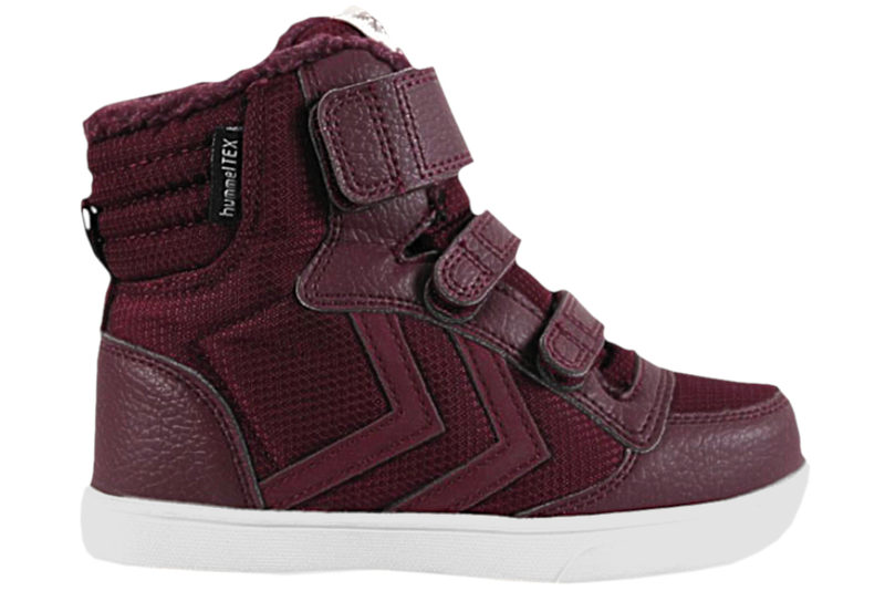 HUMMEL STADIL SUPER POLY BOOT RECYCLED TEX JR BORDEAUX