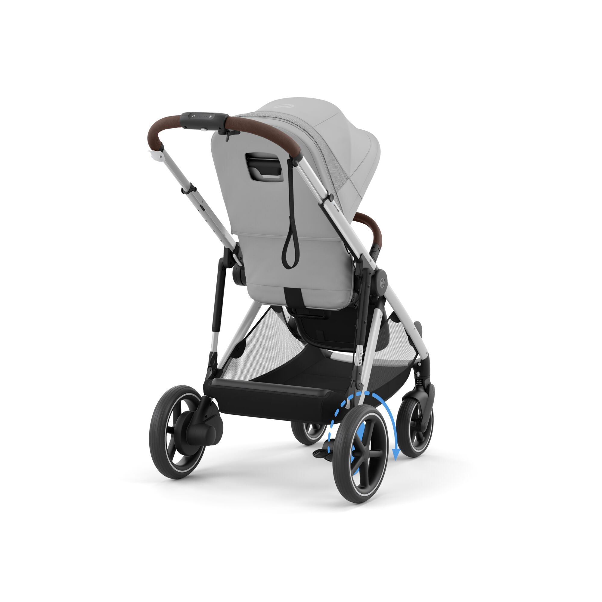 e-Gazelle S Stone Grey (Silver Frame)