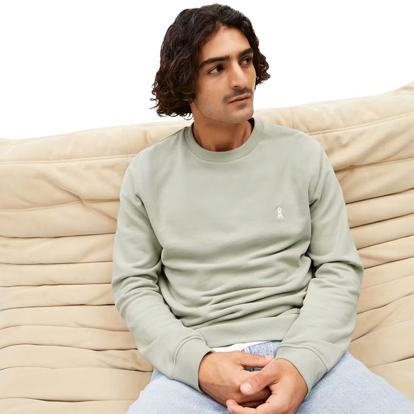 Armedangels Baaro Comfort Sweatshirt Herren seagreen