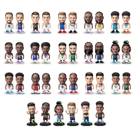 Zuru 5 Surprise NBA Ballers Capsule, 1 Original verschlossener Karton mit 12 Kapseln