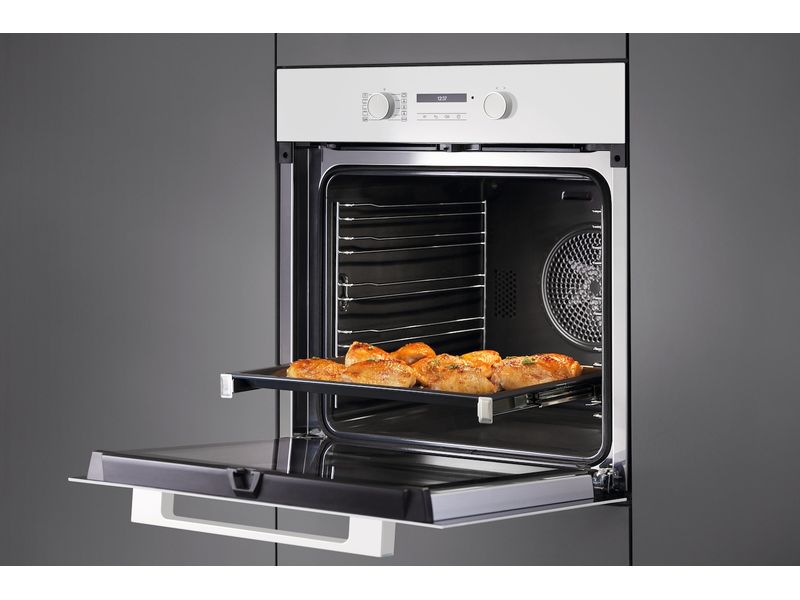Miele Einbaubackofen H 2861-60 B Weiss A Backofen