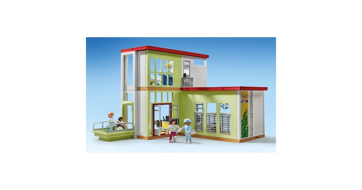 PLAYMOBILAction Heroes - Modern ziekenhuis  Constructiespeelgoed  (71615)