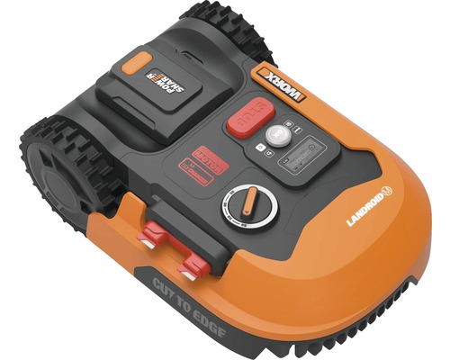 WORX 20V accu robotmaaier Landroid M500 Plus 18 cm/500 m² met app, IPX4 WR165E, incl. installatiemateriaal