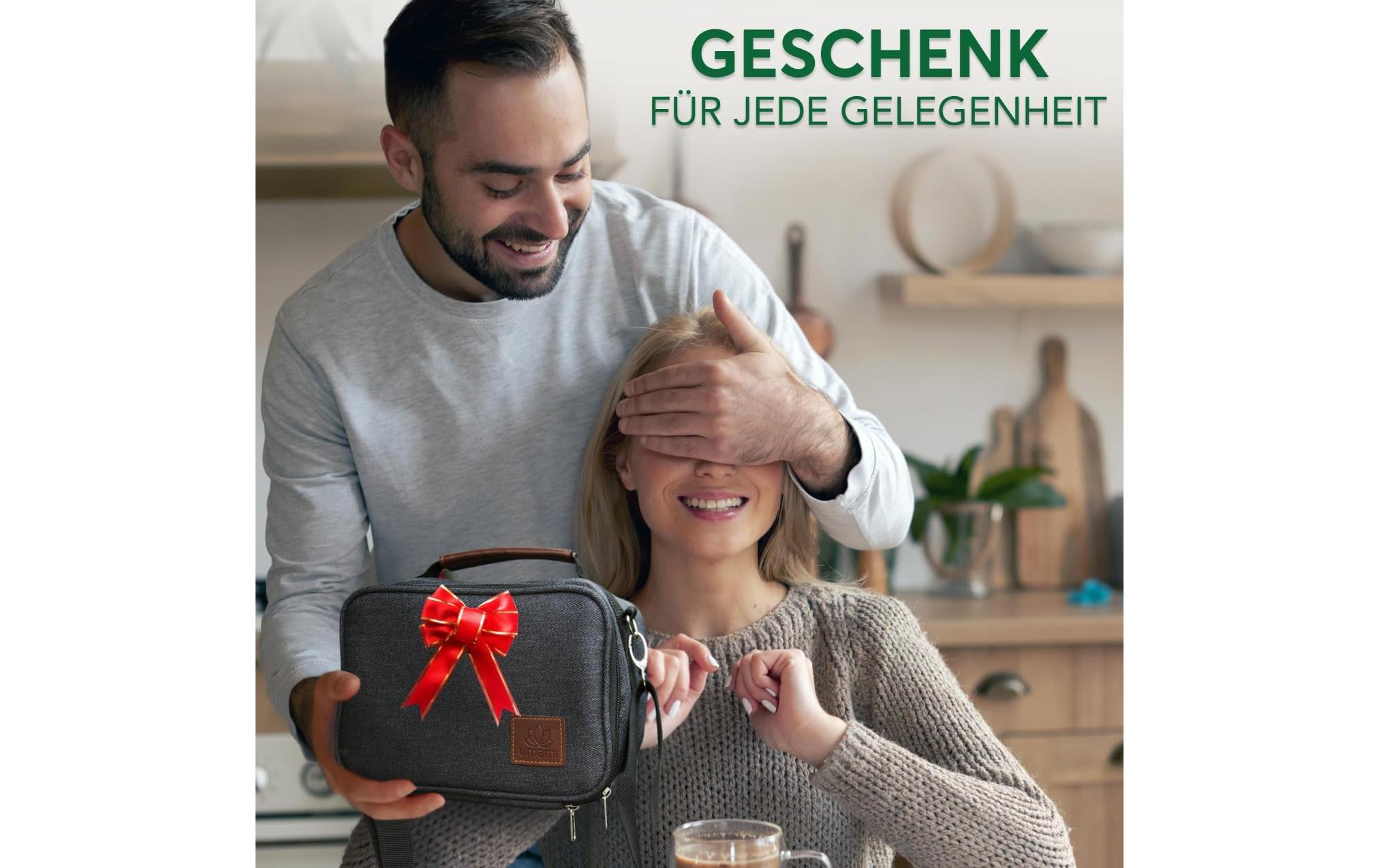 Lunchbox Thermocase BlackDie isolierte Lunchbox mit ergonomischem Griff