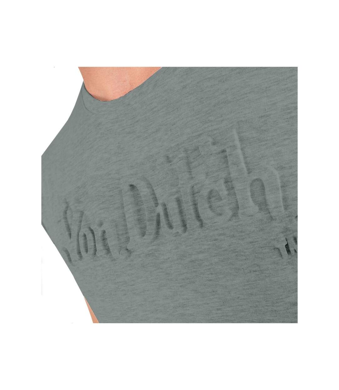 T-shirt col V homme en coton Boss