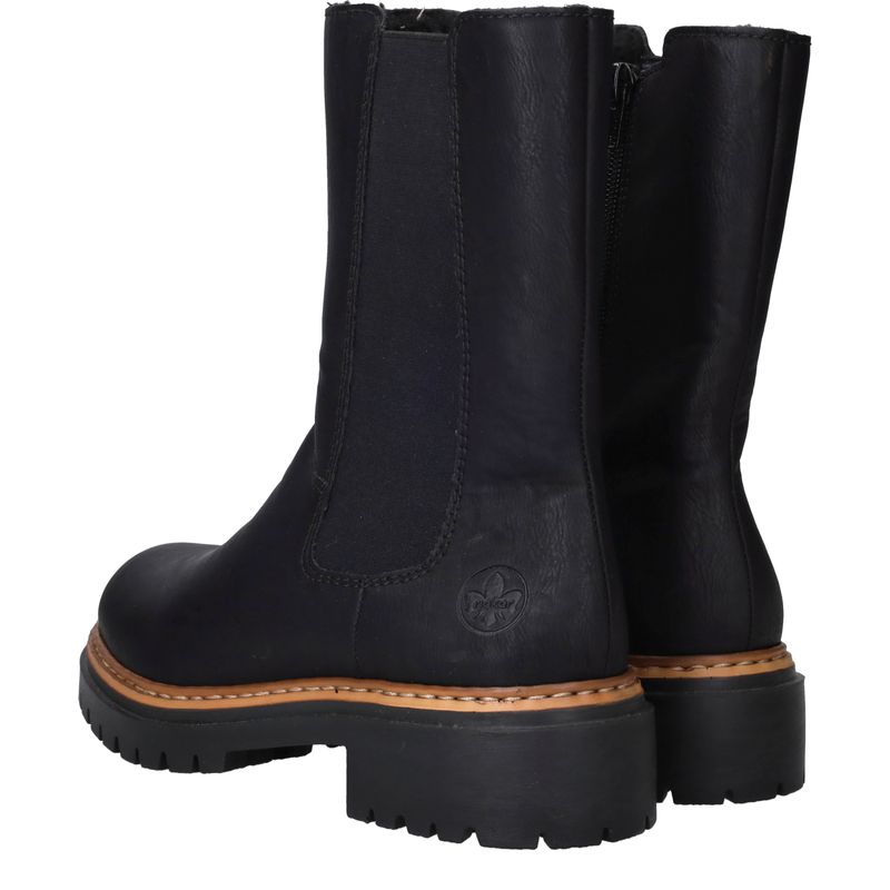 Rieker Chelseaboots Zwart Dames