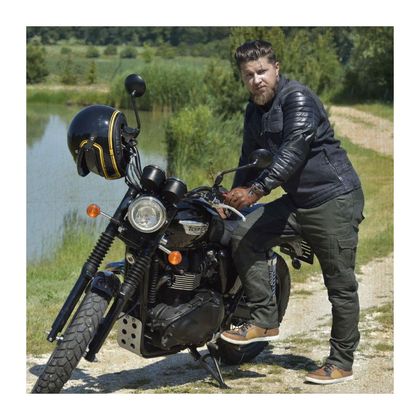 Veste Jean Trilobite ACID SCRAMBLER - Noir