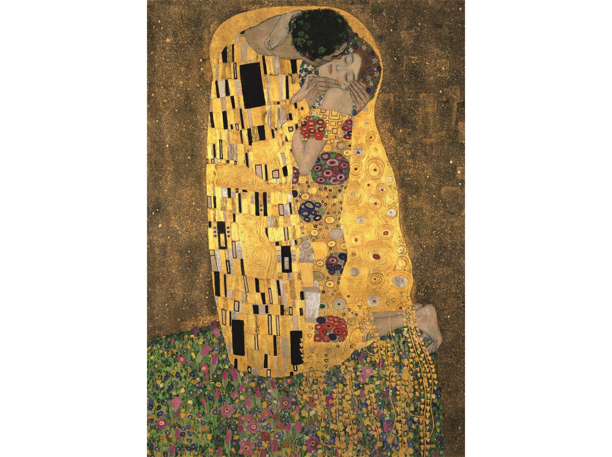 PUZZLE MUSEUM CLEMENTONI KLIMT O BEIJO 1000 PEÇAS