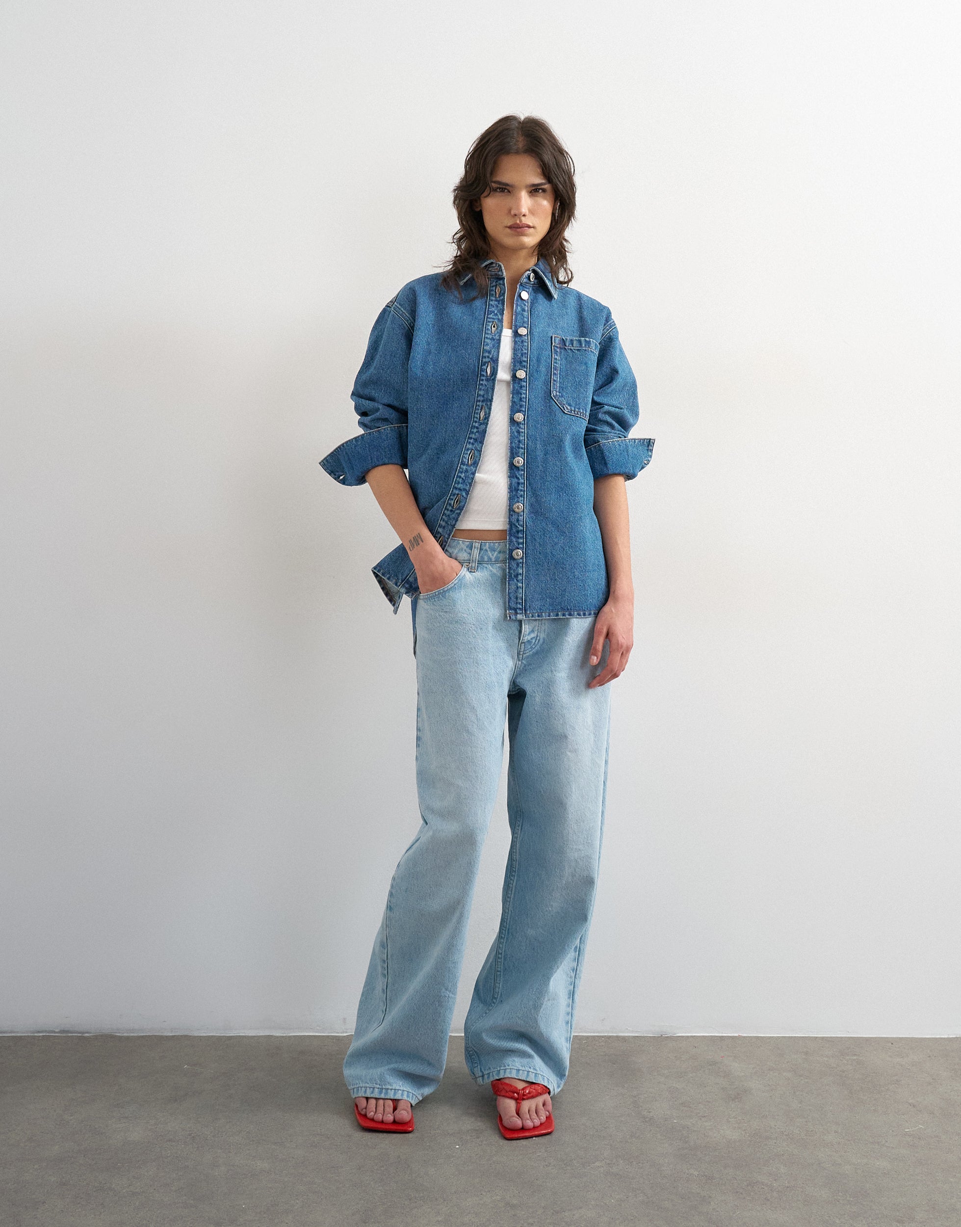 TSESTHER Denim overhemd