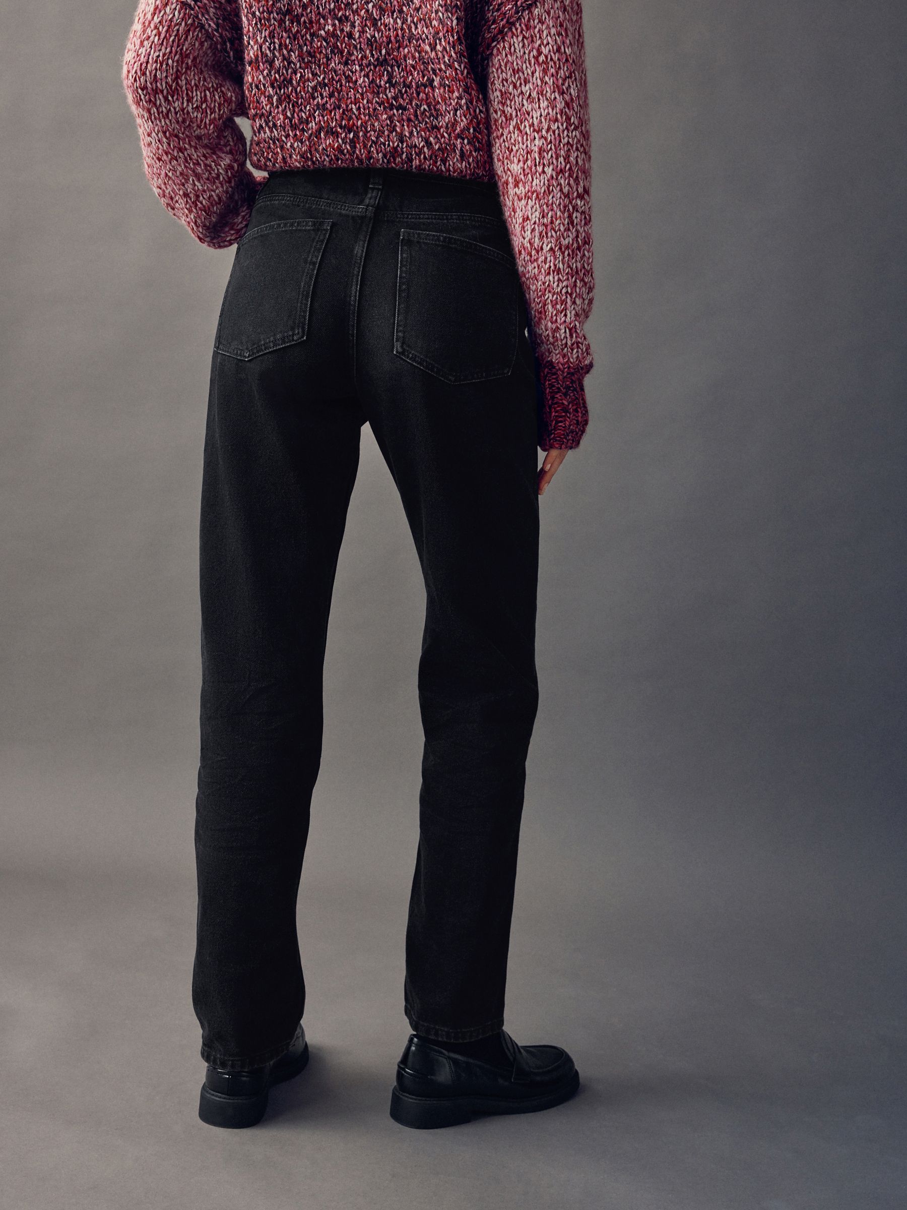 Zwart - Straight Leg Jeans