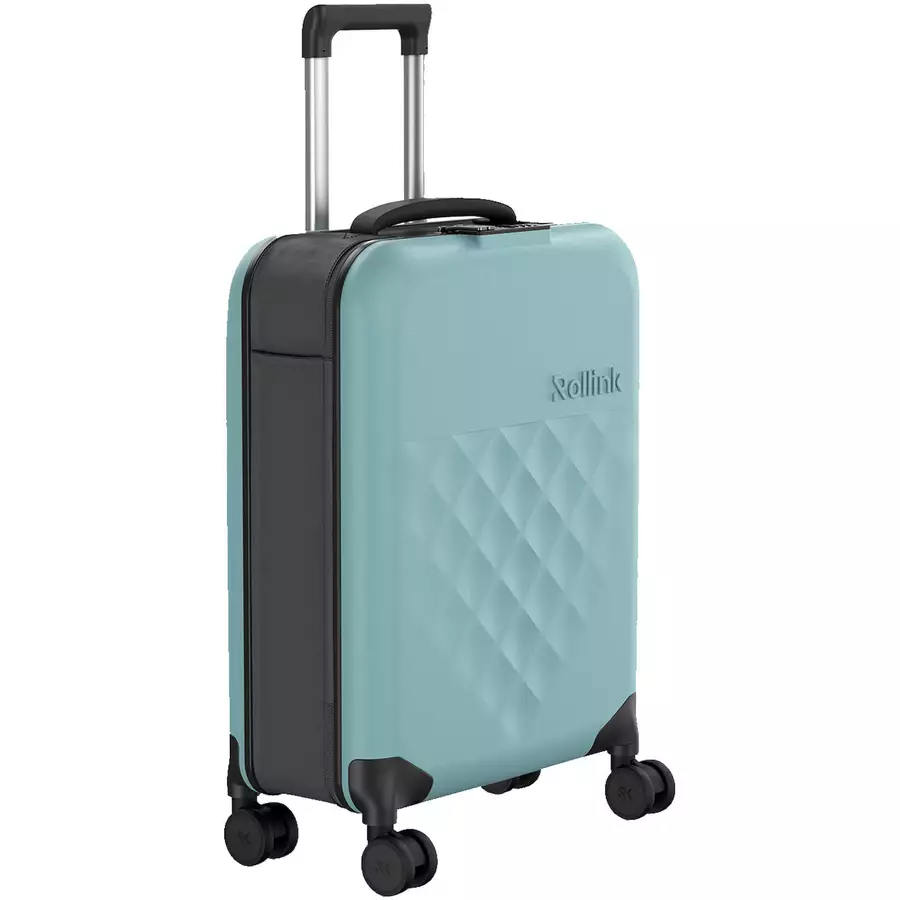 Rollink Vega 360 - faltbarer 4-Rollen Kabinentrolley 55 cm aquifier