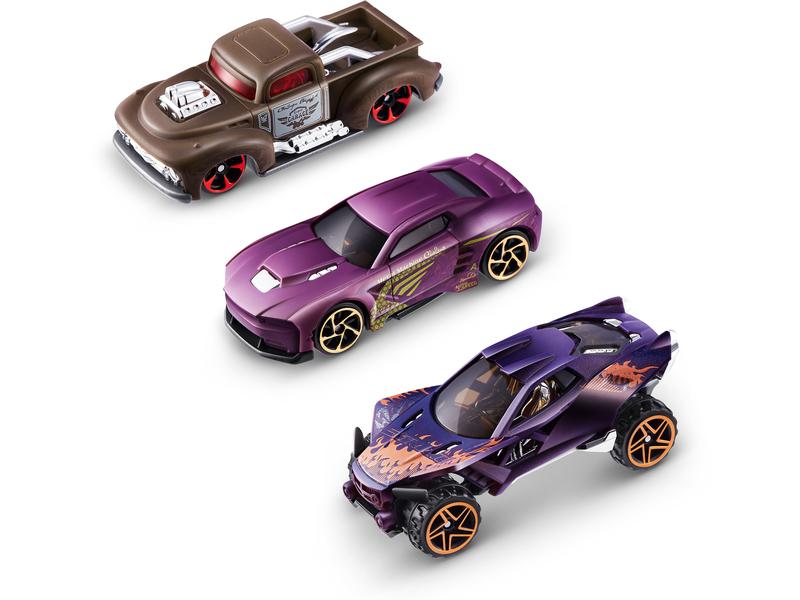 Metal Machines Metal Machines: Color Shifters 3er-Pack asso Spielzeugautos mit Farbwechseleffekt