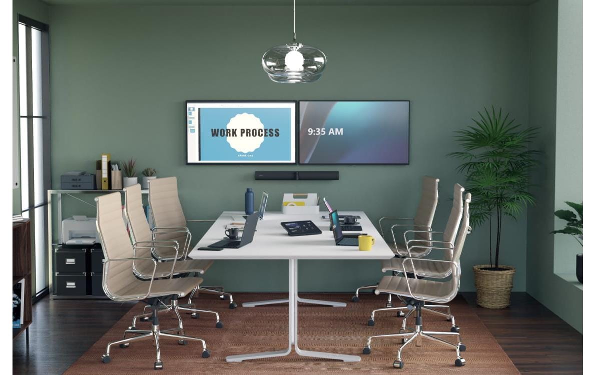 PanaCast 50 Video Bar System 4K 30 fps<br>PanaCast 50 Video Bar System, Meetings, die alle miteinbeziehen, einfach auf Tastendruck