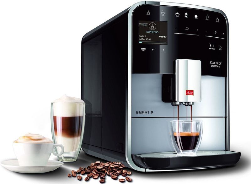 Melitta - Barista TS Smart F850-101 - Volautomatische Koffiemachine - Zwart - RVS