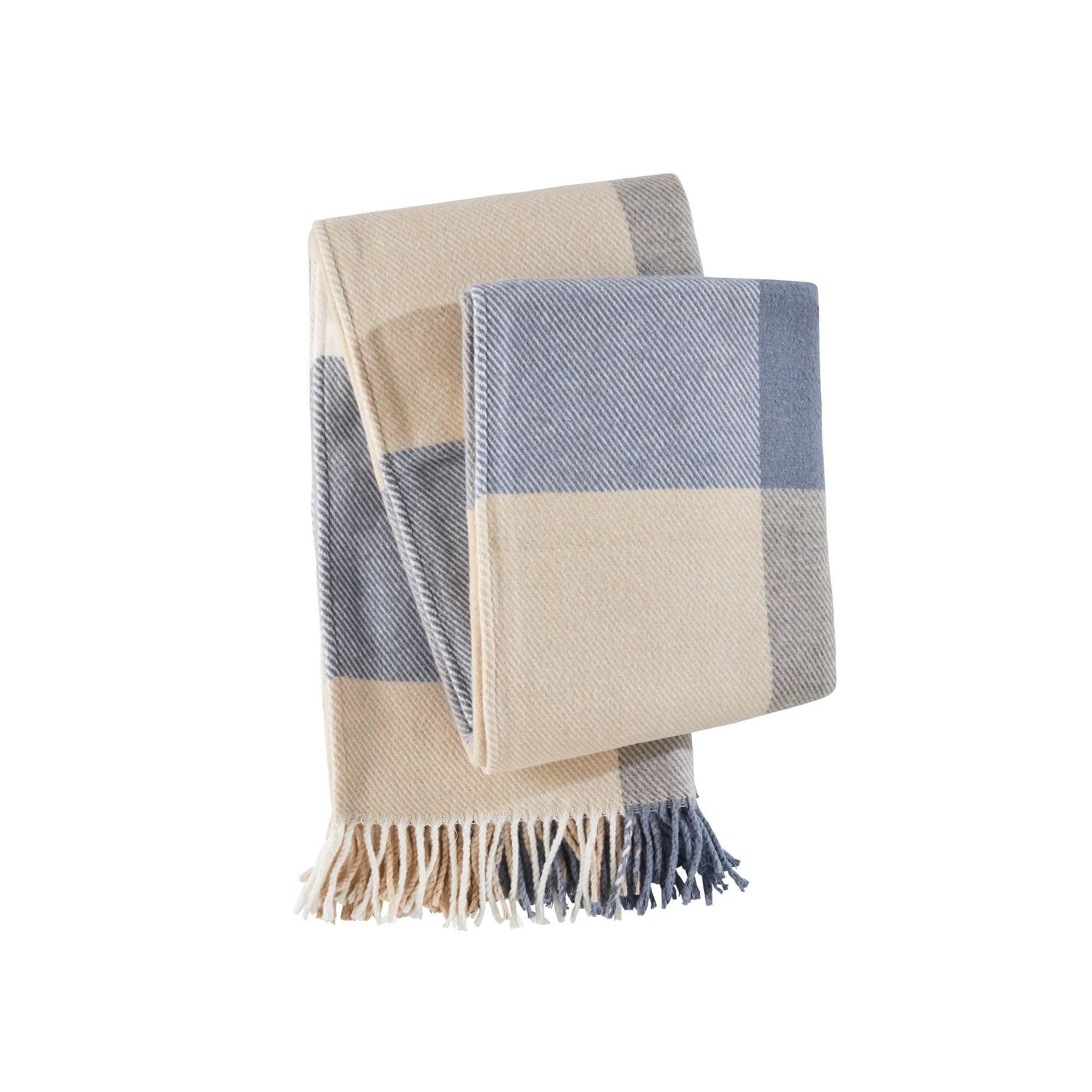 LIVIA - Plaid | Bleu