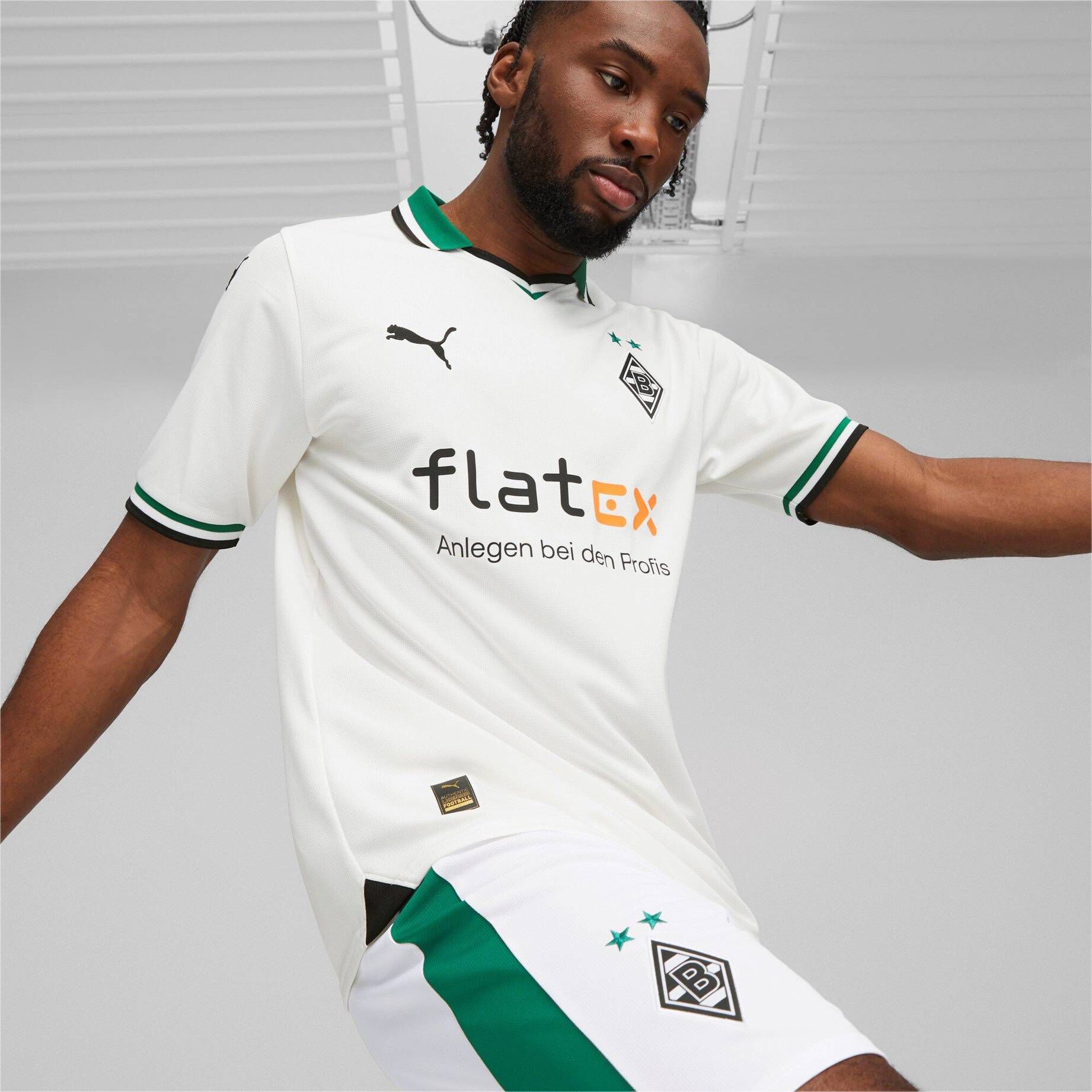 Puma| Herren Fußballtrikot BMG HOME JERSEY REPLICA