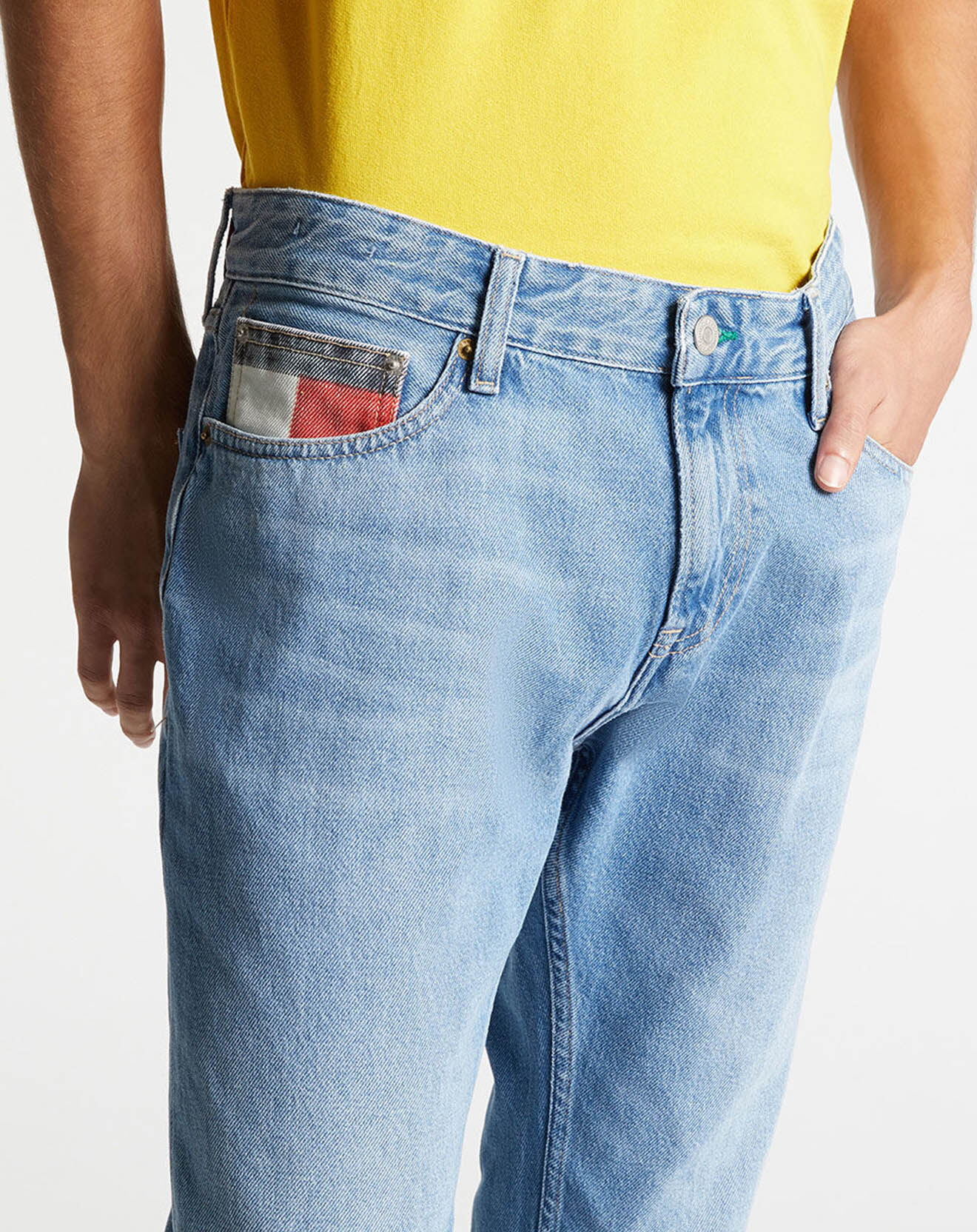 Tommy Jeans Jean Slim fit Scanton bleu clair