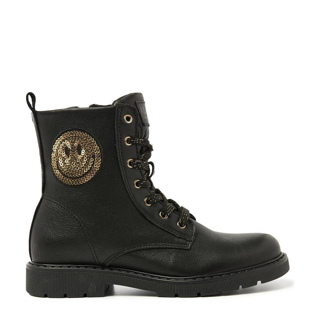 Kipling Evitae 1Aleren veterboots zwart