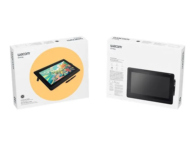 Wacom Cintiq 22 - Digitizer m/ LCD-skærm - højre- og venstrehåndet - 47.6 x 26.8 cm - elektromagnetisk - kablet - HDMI, USB 2.0