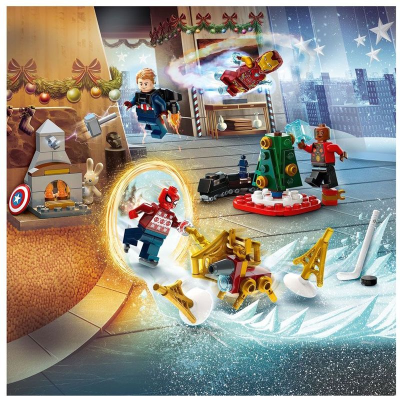 LEGO Marvel Avengers Adventskalender 2023 met 24 Cadeautjes - 76267