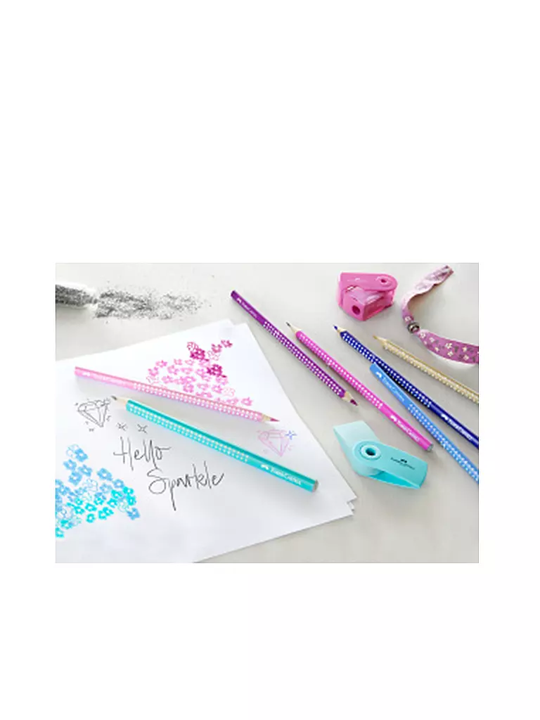 FABER-CASTELL Geschenkset Sparkle Buntstifte keine Farbe