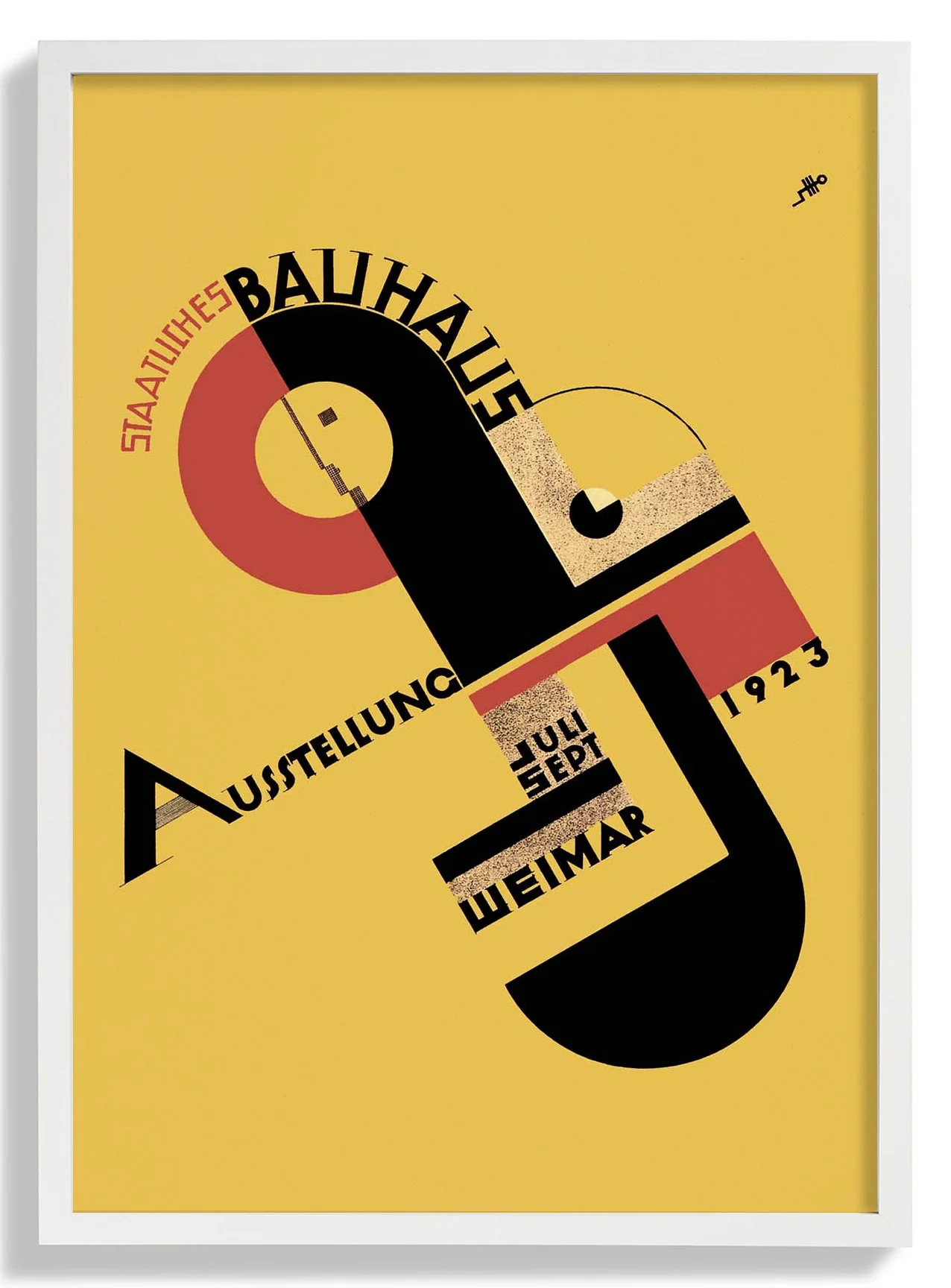 Bauhaus-Ausstellungen von Joost Schmidt 1923