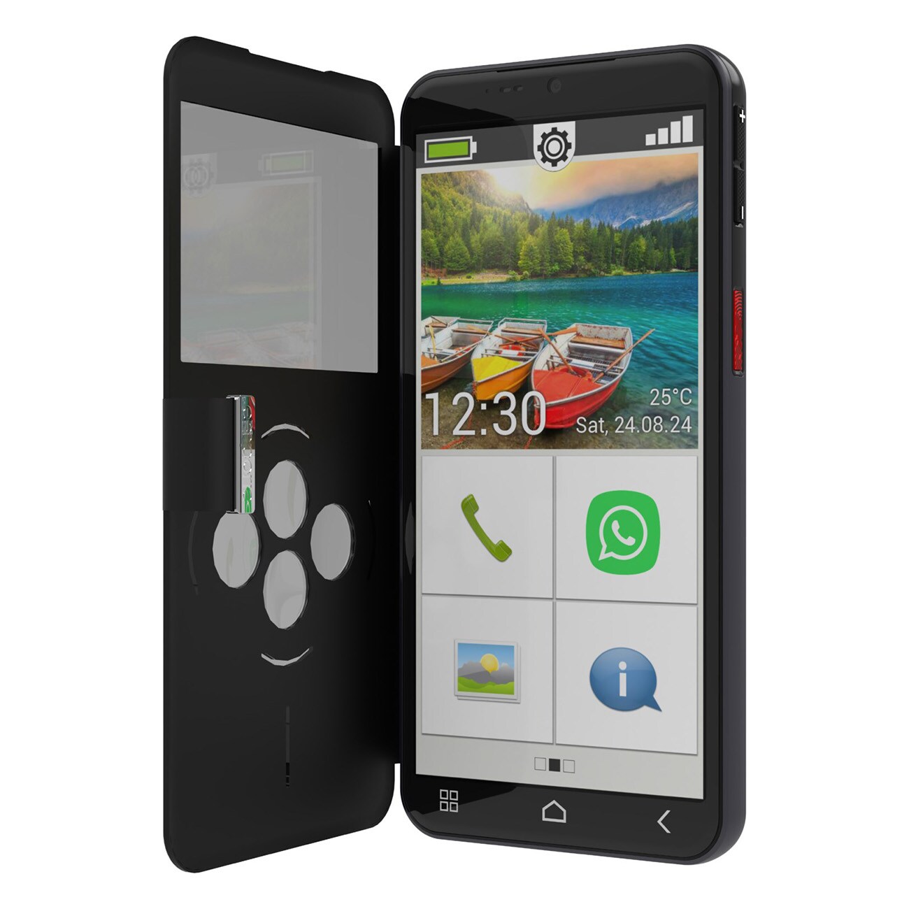 Emporia SMART.6lite schwarz Senioren-Telefon