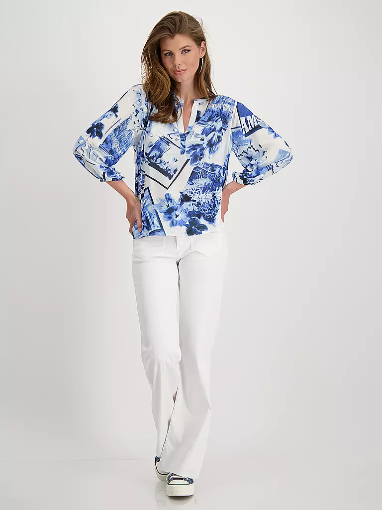 MONARI Bluse blau