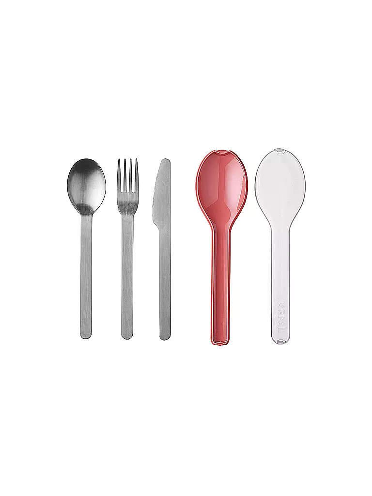 MEPAL Besteckset ELLIPSE 3-teilig Vivid Mauve beere