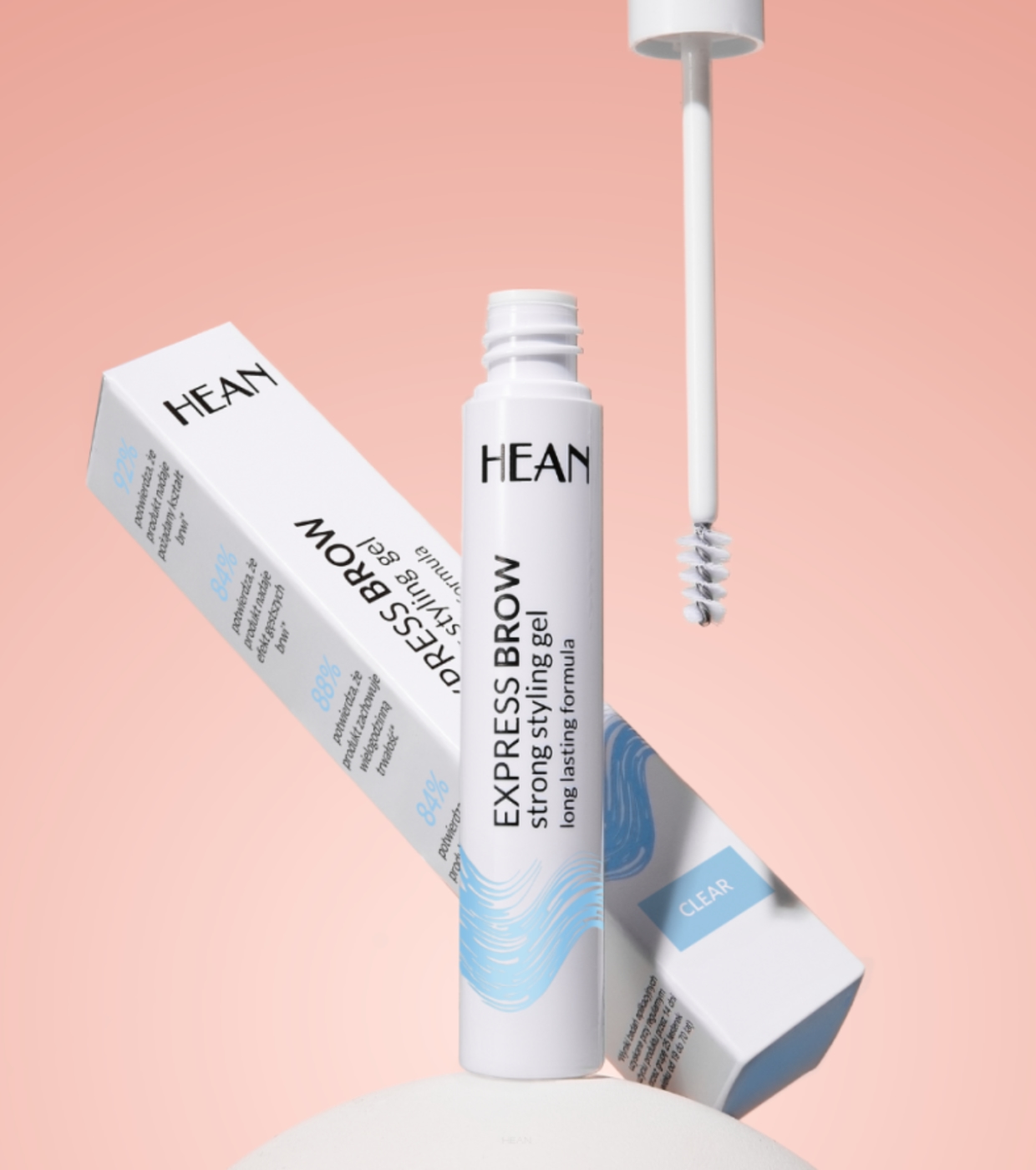 Hean - Gel Fixador de Sobrancelhas Express Brow - Clear