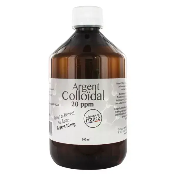 Prata Coloidal Dr. Theiss 20ppm 500ml