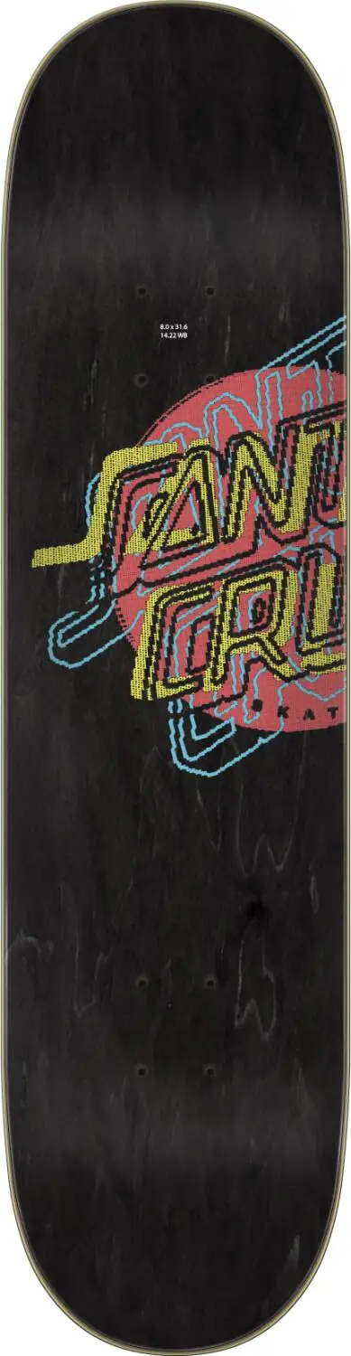 Santa Cruz No Pattern Skateboard Deck | SkatePro