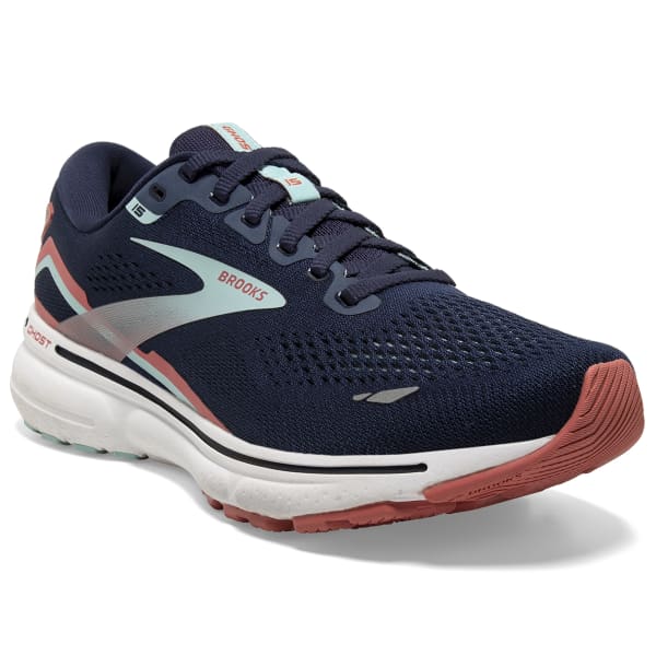 Chaussure running BROOKS GHOST 15 W PEACOAT/CANAL BLUE/ROSE