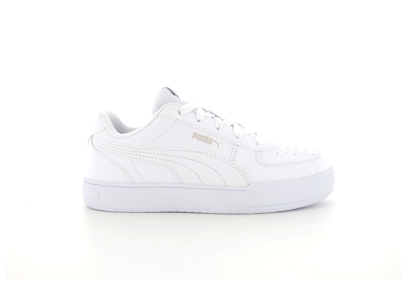 Puma-382057 Matières combinées Blanc