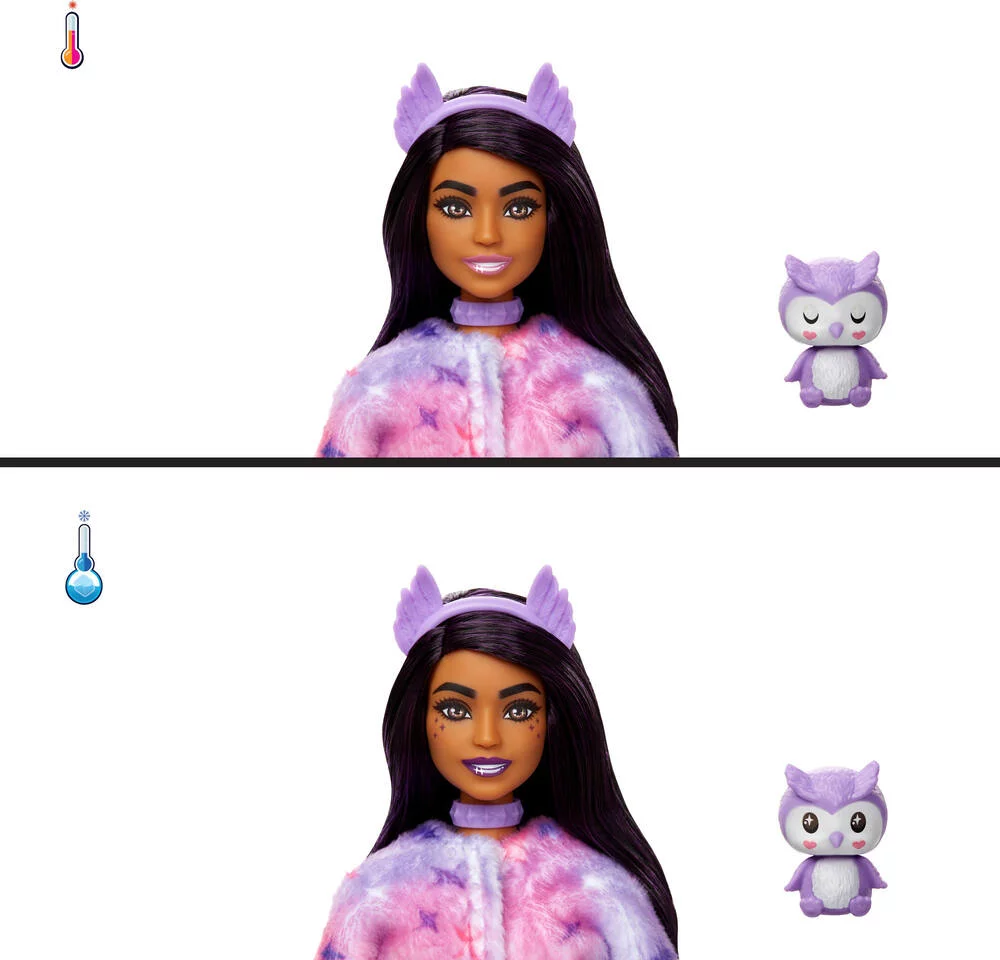 BARBIE POUPEE  CUTIE REVEAL CHOUETTE