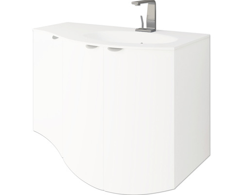 Onderkast Onda Wit Mat 34 cm x 65 cm links