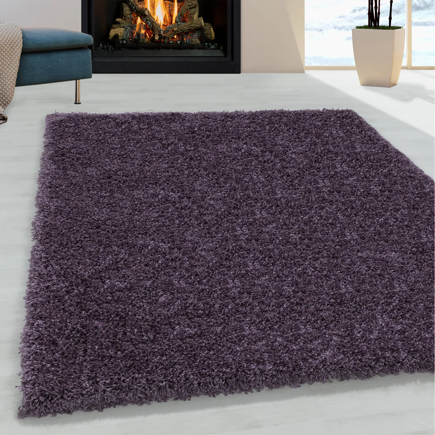Wunderschöne Shaggy Hochflor Langflor 30mm Shaggy Teppich in Verschiedene Farben