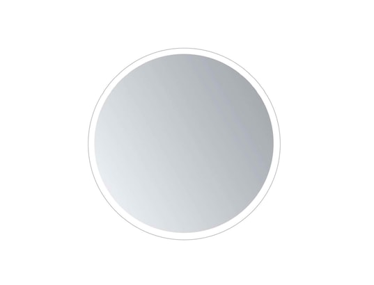 CRISTALED - Miroir de salle de bains lumineux éclairage intégré led rond...