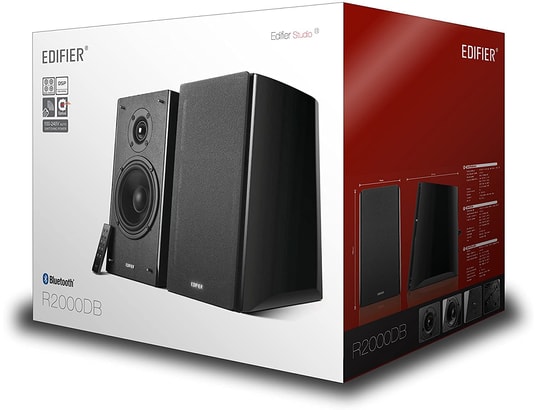 EDIFIER - Enceinte amplifiée 2.0 Studio R2000DB - Kit d'enceintes 2.0 Bluetooth (120 Watts)