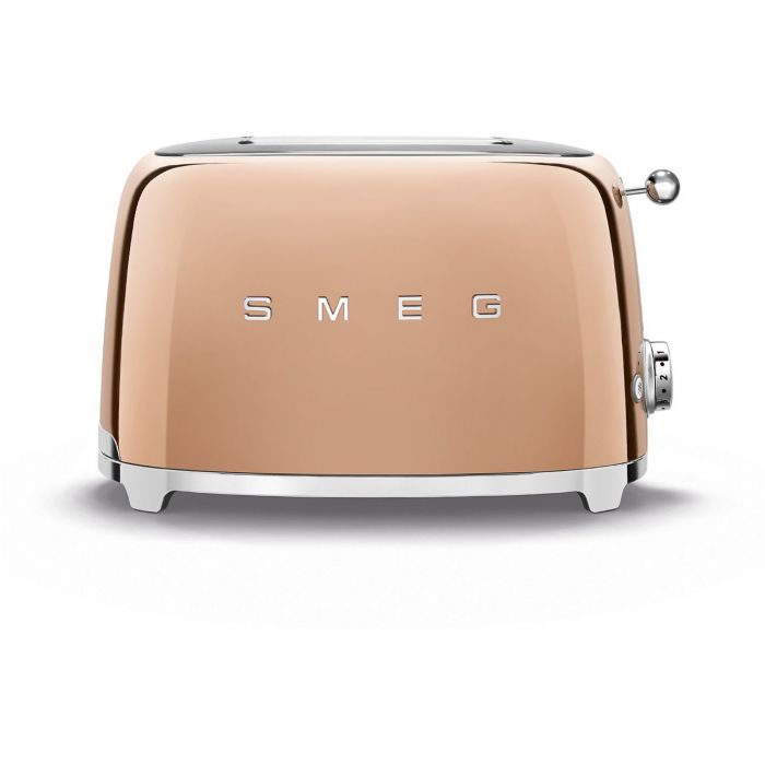 SMEG Toaster 2-Schlitz 50's Retro Style TSF01RGEU Rose Gold