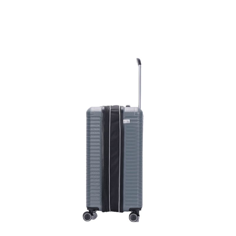 Lot de 3 valises rigides 329 Extensibles 55, 66 et 76 cm Gris